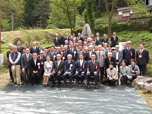 長谷敏司氏生誕120周年・八芳園創立80周年・公益財団法人長谷育英奨学会設立30周年を祝う式典1