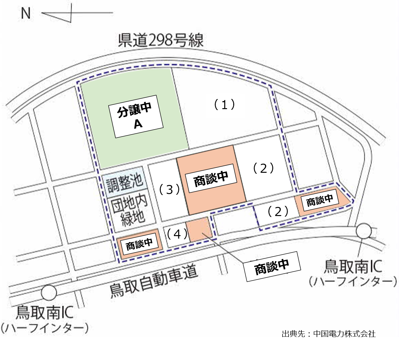 布袋工業団地詳細図