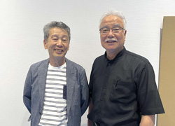 石谷孝二さんと池田秀俊さんの写真