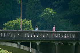 映画に登場したスポット1若桜橋