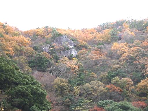 石霞渓の紅葉