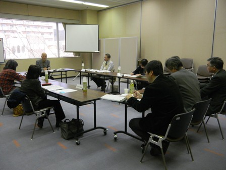 新鳥取県史編さん専門部会（民俗）での協議の様子の写真