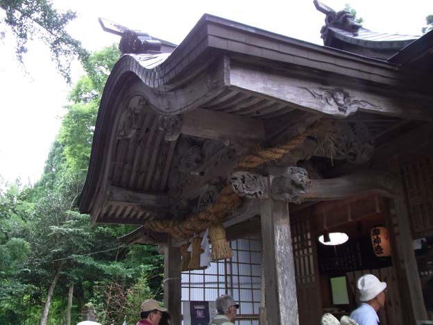 大石見神社を散策