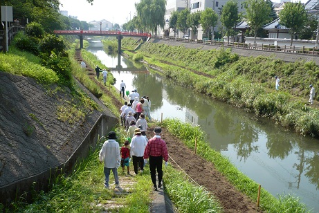 種まき開始